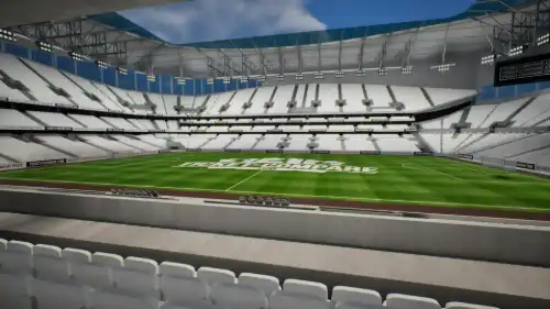 View from Section 209 at Tottenham Hotspur Stadium