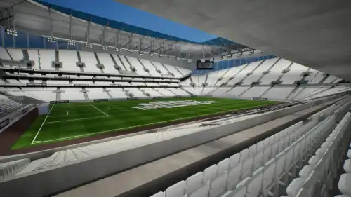 View from Section 224 at Tottenham Hotspur Stadium