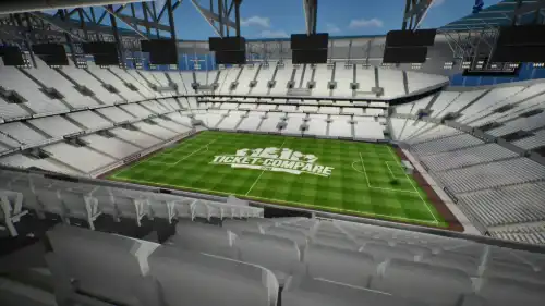 View from Section 503 at Tottenham Hotspur Stadium