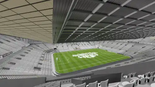 View from Section NE3424 at Old Trafford