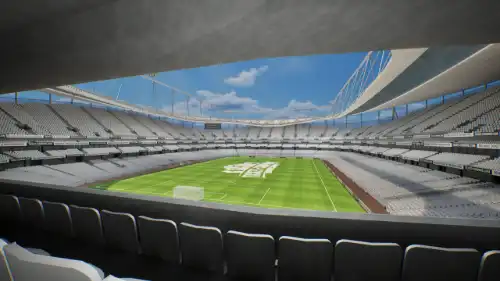 View from Section 108 VIP at Emirates Stadium