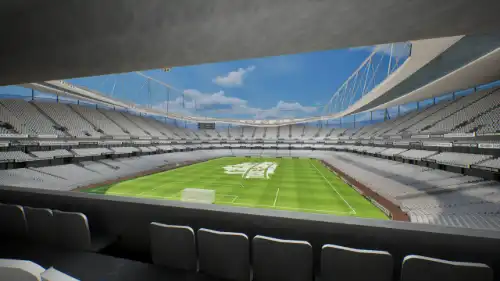 View from Section 110 VIP at Emirates Stadium