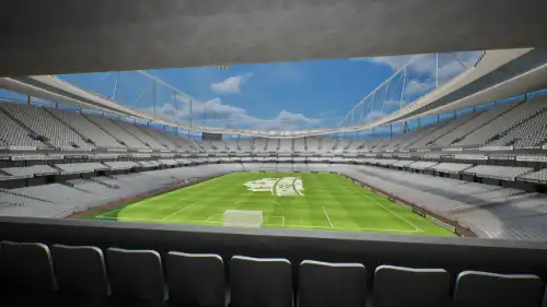 View from Section 113 VIP at Emirates Stadium