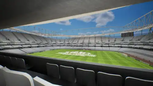 View from Section 69 VIP at Emirates Stadium