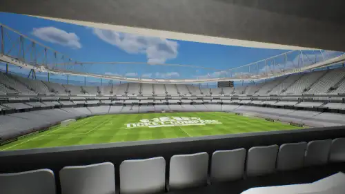 View from Section 80 VIP at Emirates Stadium