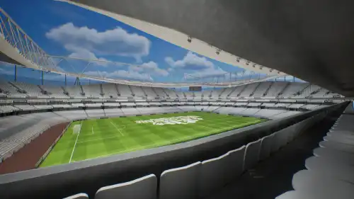 View from Section 9 VIP at Emirates Stadium