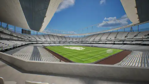 View from Section B57 at Emirates Stadium