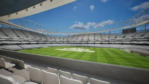 View from Section B61 at Emirates Stadium