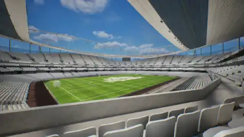 View from Section B67 at Emirates Stadium