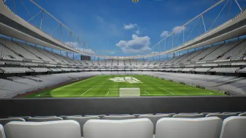 View from Section B74 at Emirates Stadium