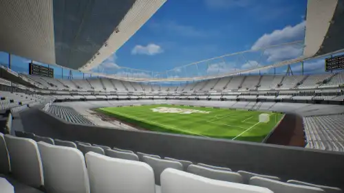 View from Section B80 at Emirates Stadium