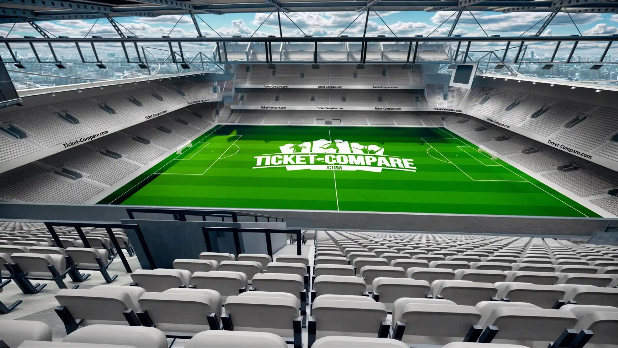 Stamford Bridge Upper Tier of West Stand view