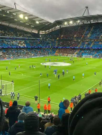 Etihad Stadium South Stand - Block 313 view