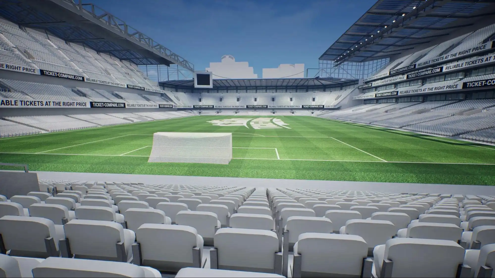 Illustration of Stamford Bridge Matthew Harding Lower Tier view