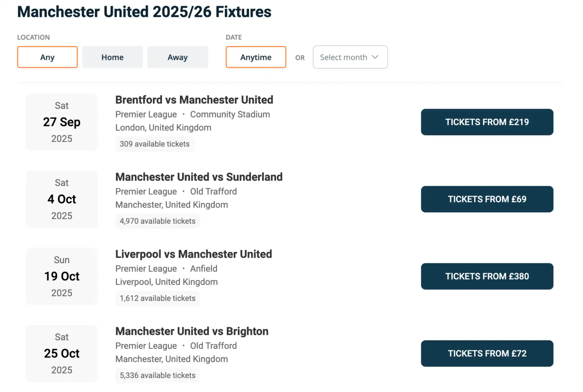 Manchecter United fixtures on www.healtharomatherapy.com