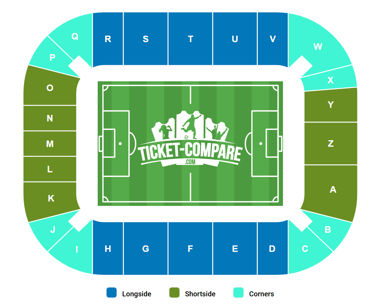 WWK ARENA Seating Plan
