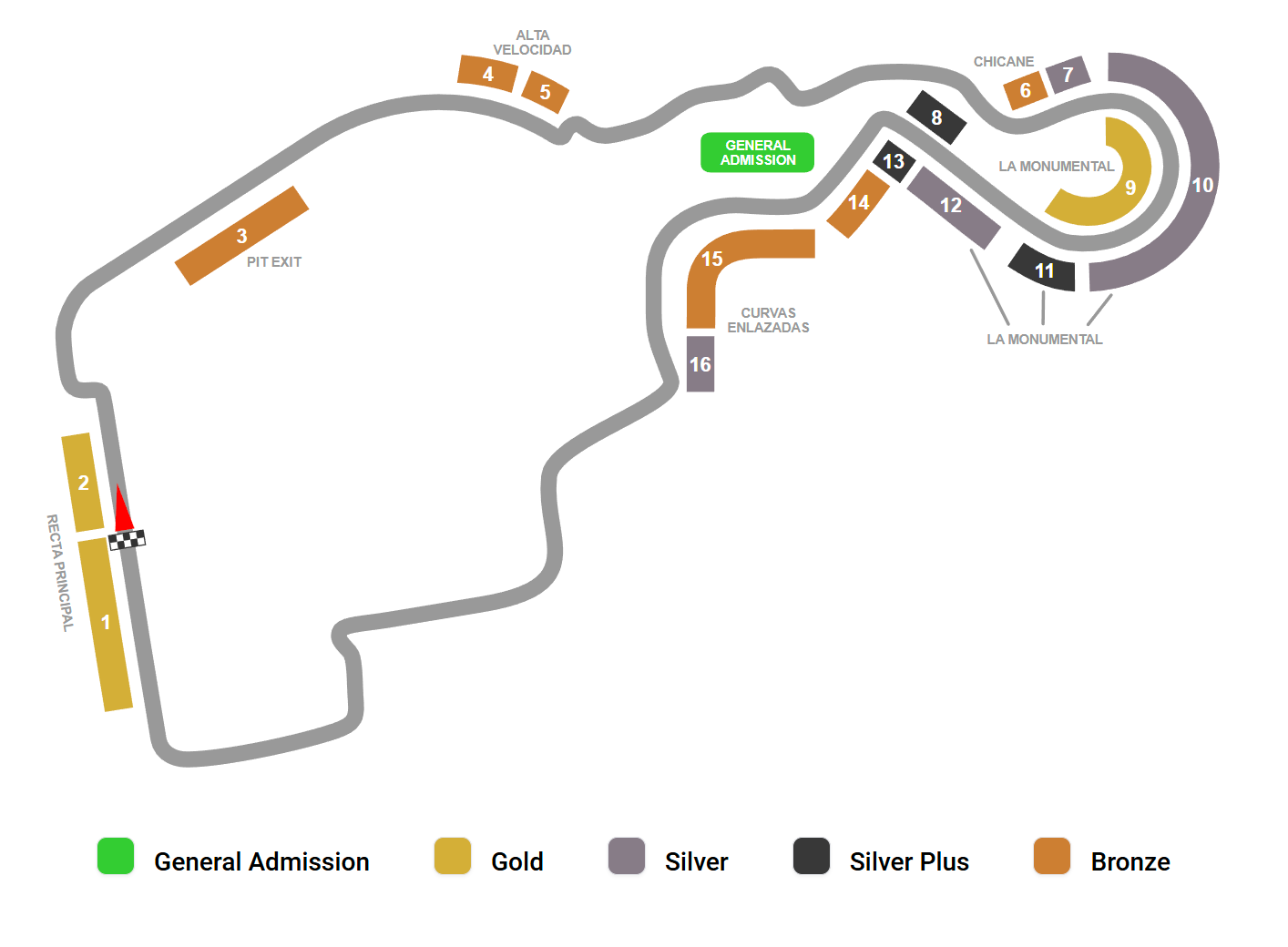 Madring Seating Plan