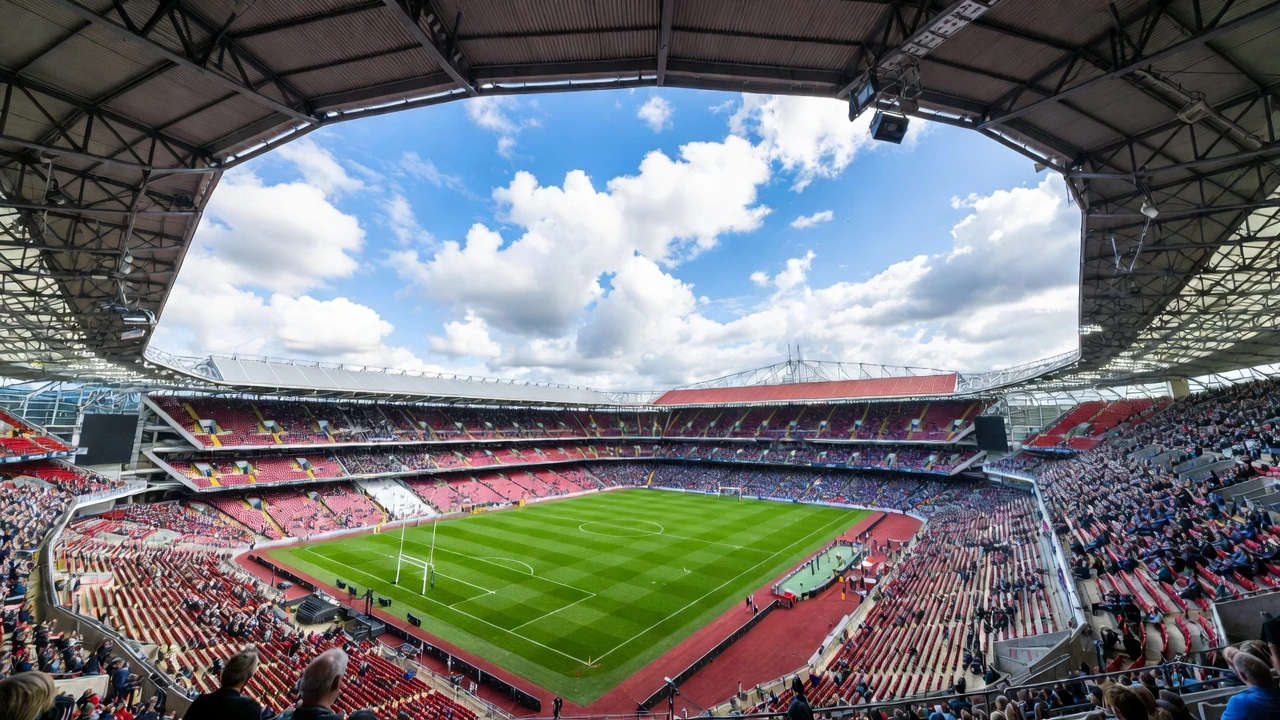 How to Buy England Rugby Hospitality Tickets for Allianz Stadium Twickenham background image