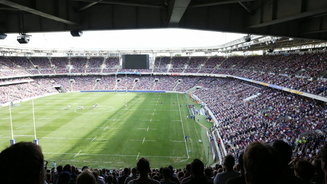 How To Buy France vs England Six Nations Rugby Tickets background image